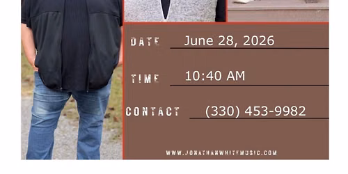 Jonathan White Concert