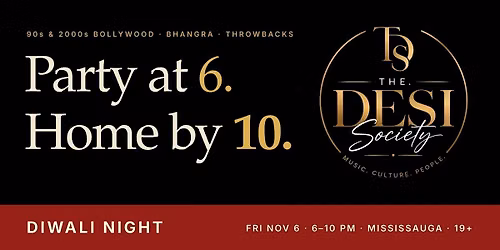 The.DesiSociety Presents: Diwali Night | 90s & 2000s Bollywood\/ Bhangra
