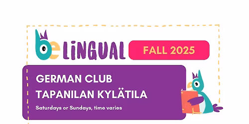 Belingual Language Club - German Club