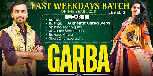 Garba Last Weekdays Batch - Crash Course