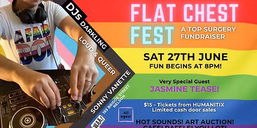 Flat Chest Fest! Fundraiser for top surgery