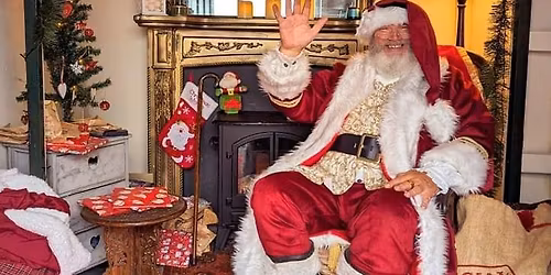 Father Christmas at the farmers Market