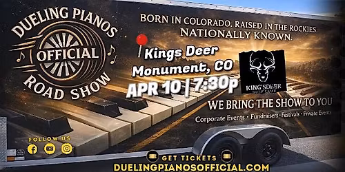 Monument, CO | Kings Deer Golf Club | Dueling Pianos Official Road Show