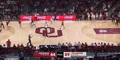 Oklahoma Sooners at Arkansas Razorbacks Womens Volleyball at Barnhill Arena