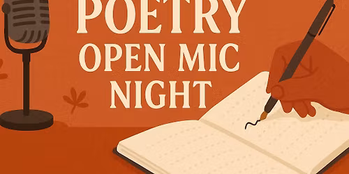 Poetry Open Mic Night | Share Your Original Poetry in Lake Charles