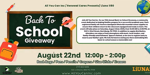 Back to School Giveaway