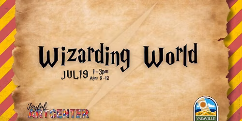 Wizarding World Workshop  \u26a1\ufe0f Joyful Art Center