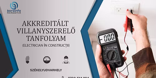 AKKREDIT\u00c1LT VILLANYSZEREL\u0150 TANFOLYAM 