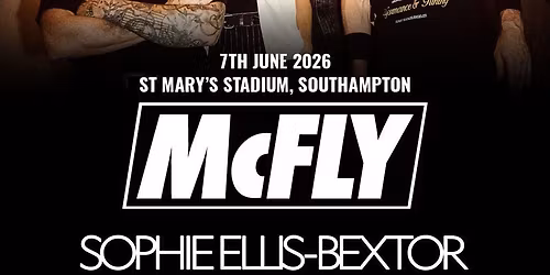 McFly Southampton Tickets