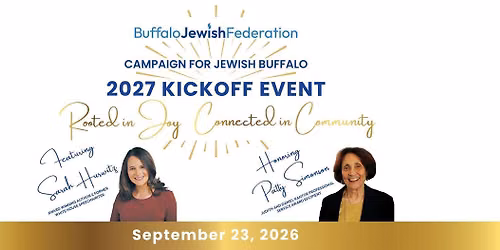 Campaign for Jewish Buffalo 2027 Kickoff