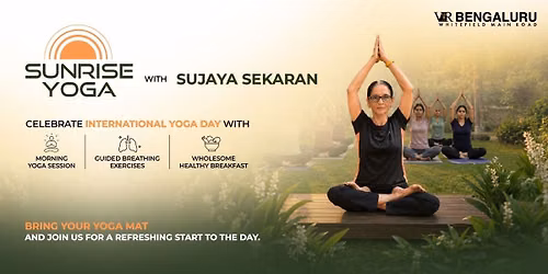 Sunrise Yoga with Sujaya Sekaran