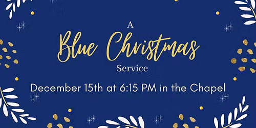BLUE CHRISTMAS service