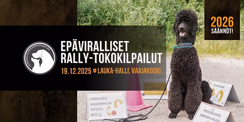 Ep\u00e4viralliset rally-tokokilpailut uusilla s\u00e4\u00e4nn\u00f6ill\u00e4