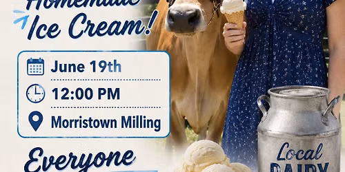 Hamblen county June Dairy Month Ice cream social