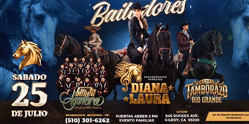 DIANA LAURA, TAMBORAZO RIO GRANDE & BANDA LA AGAVERA