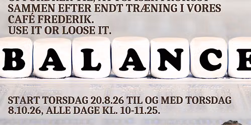 Styrk Balancen torsdagshold