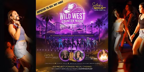 WILD WEST COUNTRY NIGHT W\/DJ DEE