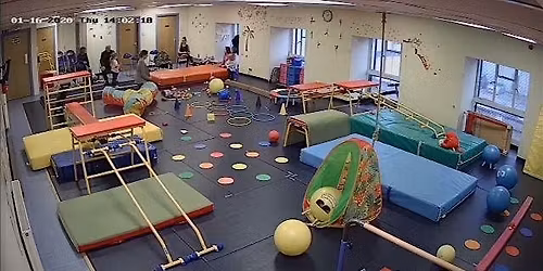 Toddler Gymnastics classes Wednesdays 9.15am