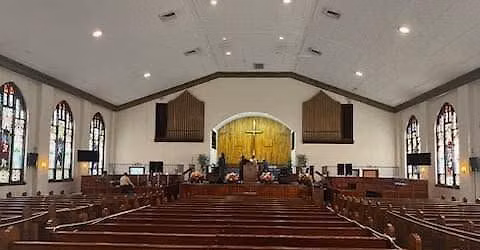Sunday morning service 