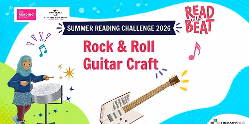 Summer Reading Challenge 2026: Rock & Roll Guitar Craft @ Hale End Library