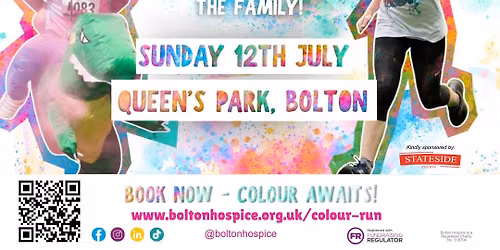 Bolton Hospice Colour Run!