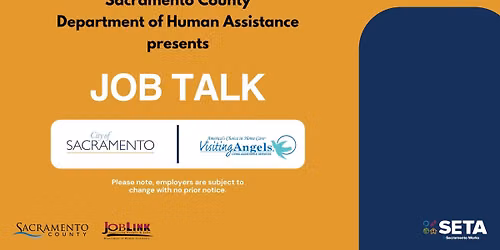 Sacramento County DHA Presents JOB TALK