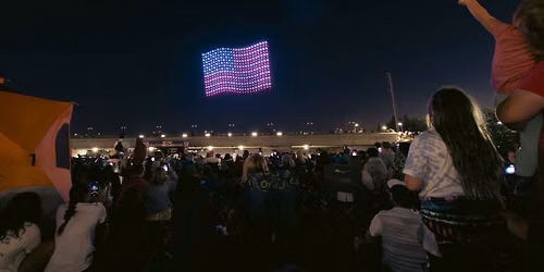 America 250 Drone Show at the WALCO Fair!