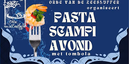 Pasta scampi avond 