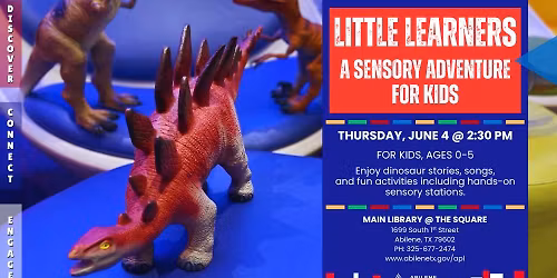 Little Learners: A Sensory Adventure (Main Library)