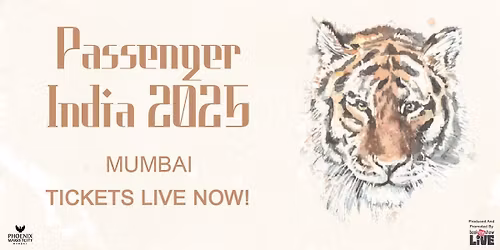 Passenger India Tour 2025 - Mumbai
