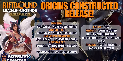 Riftbound - Origins Constructed Release!