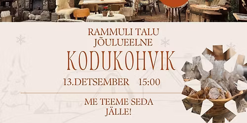 Rammuli talu j\u00f5ulueelne kodukohvik