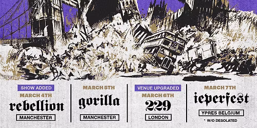 INCENDIARY at 229 - London \/\/ Venue Change