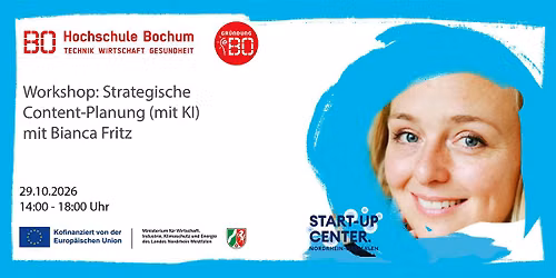 Workshop: Strategische Content-Planung (mit KI) mit Bianca Fritz