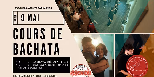 Bachata - Ateliers du mois de mai