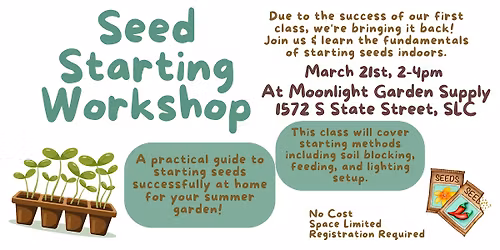 Seed Starting Workshop