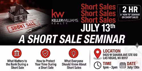 Short Sales, Short Sales, Short Sales