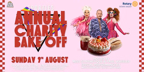 The Annual Sporties Charity Bake-Off