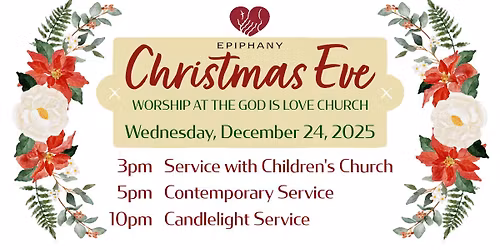 Christmas Eve 5pm Contemporary Worship