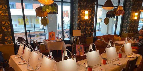 Painting party at Gun Brewery in Heathfield