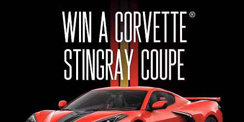 Corvette Stingray Coupe Giveaway