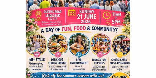 Clarendon Park Summer Fair — Queens Road, Clarendon Park, Leicester
