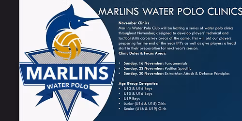 Marlins Water Polo Clinic