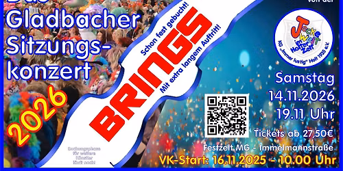 DAS Gladbacher Sitzungskonzert 2026