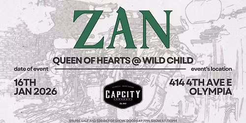 ZAN + QUEEN OF HEARTS in Olympia