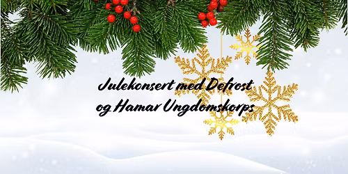 Julekonsert med Defrost og Hamar Ungdomskorps