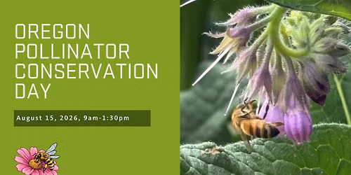 Oregon Pollinator Conservation Day