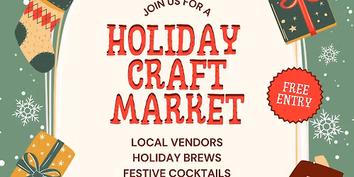 \ud83c\udf84 Holiday Craft Market at The Brass Tap - Palm Coast \ud83c\udf81