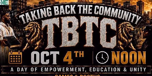 Taking Back the Community \u2013 TBTC