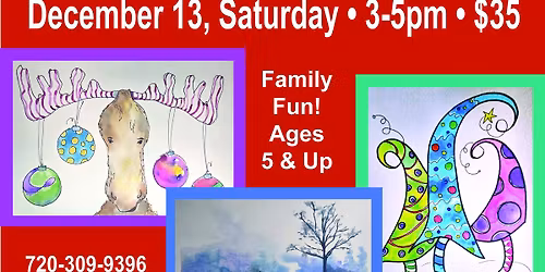Holiday Card and Painting Workshop